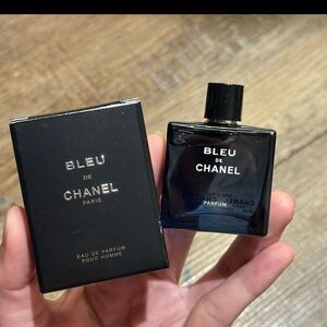 CHANEL Bleu De Parfum Bottle and Box